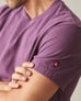 Men's Vintage Crew Tee - Washed Italian Plum